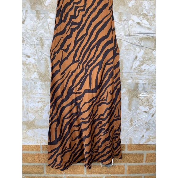 AllSaints animal print slip dress size small - Picture 7 of 12